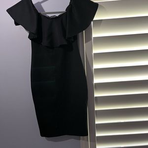 black dress